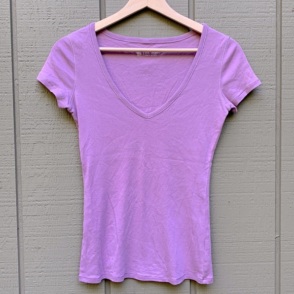 Victoria’s Secret Tee Shop Purple Tee - Picture 1 of 5